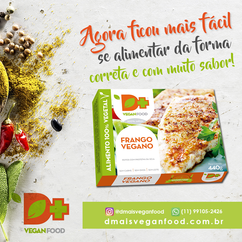 cuide do planeta – D+ Vegan Food